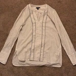 J. Crew striped blouse